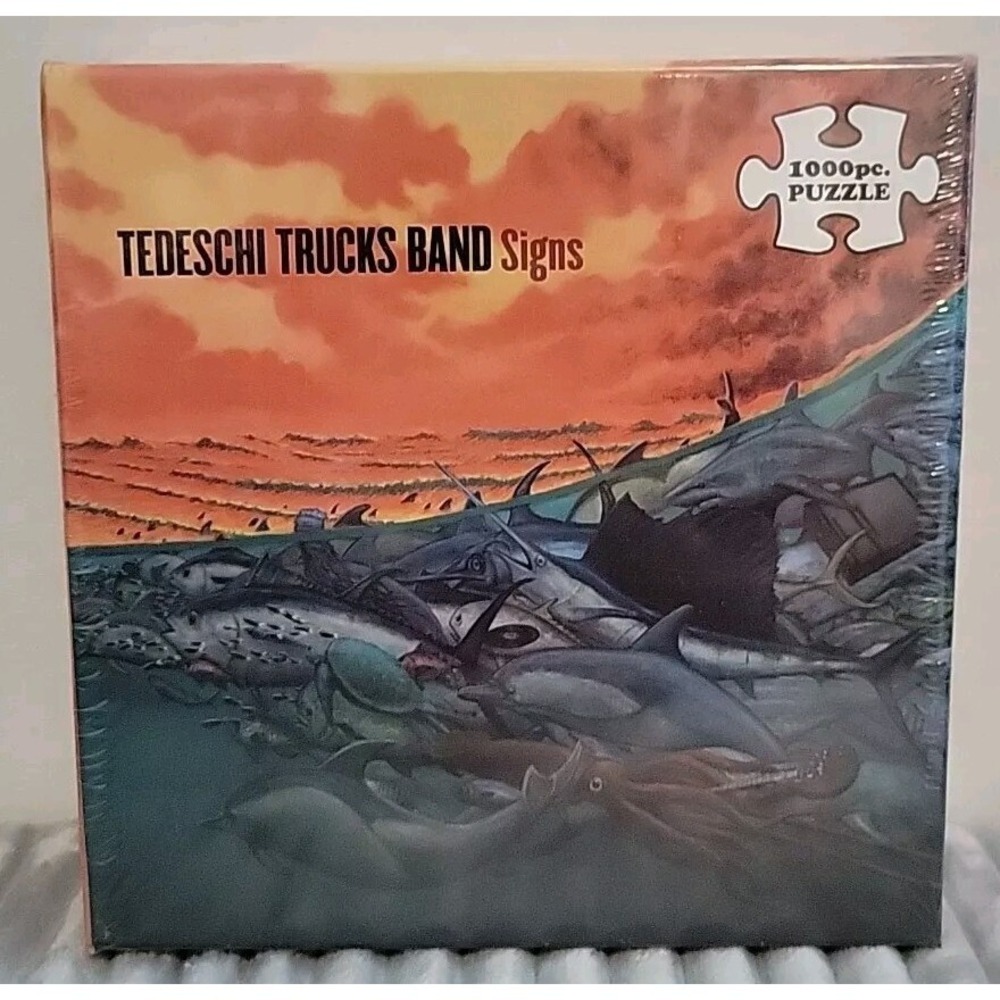 NOS Tedeschi Trucks Band Signs Album Cover 1000 piece Puzzle Derek  Susan TTB